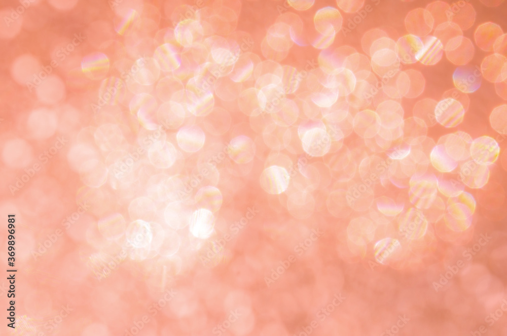 Beautiful abstract romantic background in pink color with blurred lights, nice bokeh and empty space for your design Beautiful abstract romantic background in pink color with blurred lights, nice bokeh and empty space for your design