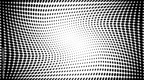 Grunge halftone dots pattern texture background. 