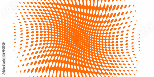 Polka dot pop art halftone pattern

