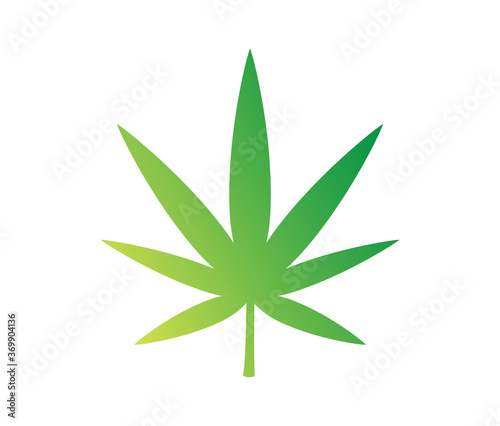 Marijuana icon. Medical marijuana vector icon. 