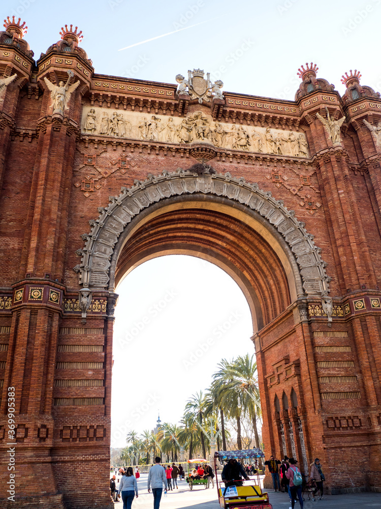arc de Triomf, Barcelona