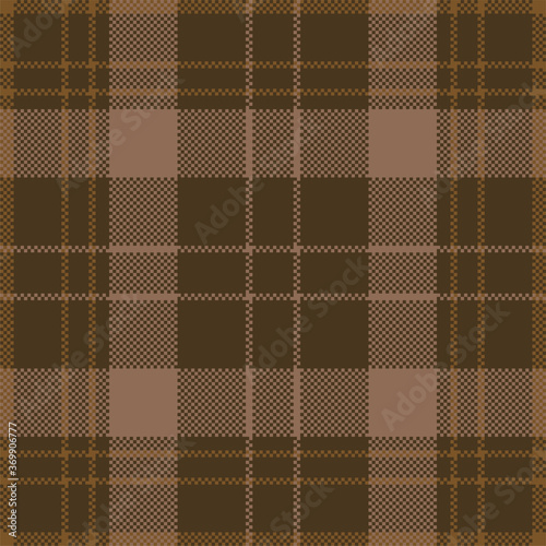 Pixel background vector design. Modern seamless pattern plaid. Square texture fabric. Tartan scottish textile. Beauty color madras ornament.