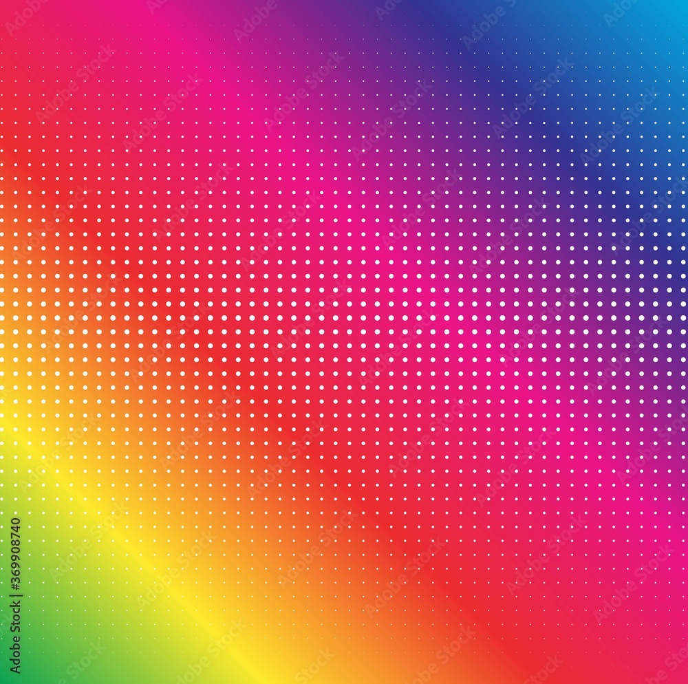 rainbow background with white dots rainbow background with white dots
