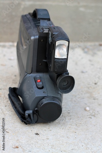 Wallpaper Mural 
Vintage analog camcorder for videotapes. Torontodigital.ca