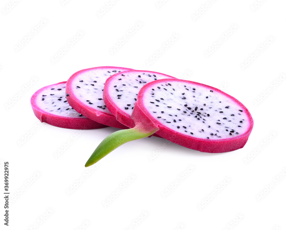 Dragon fruit isolated on white background Dragon fruit isolated on white background