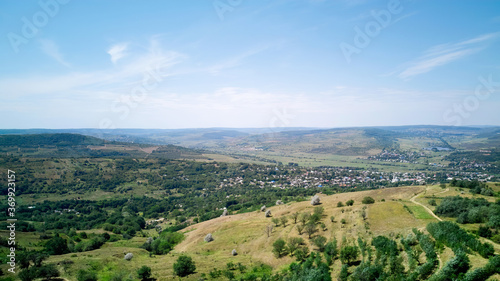 Panorama shot of nature of Moldova © frimufilms