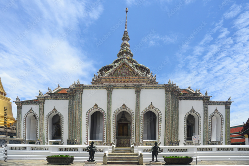 Phra Viharn Yod Part of Wat Phra Kaew no people