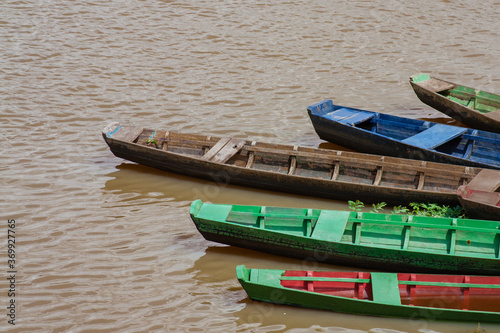 Boats at the Poty river - Teresina - Piaui - Brazil