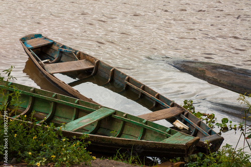 Boats at the Poty river - Teresina - Piaui - Brazil photo