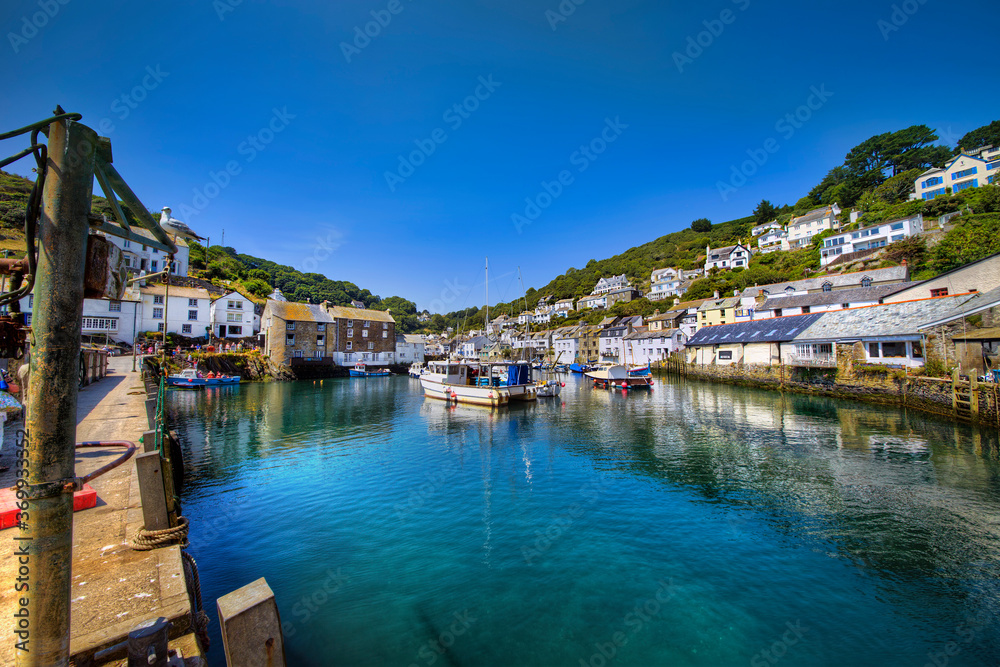 From the Fishing Port of Polperro, Cornwall