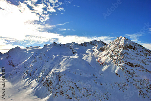 Obergurgl Hochgurgl Otztal Ski resort in the Western Tyrol Austrian Alps Austria © Andy Evans Photos