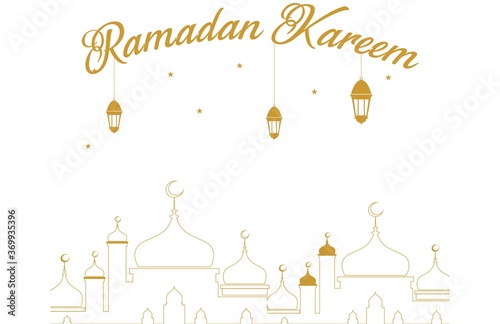 Ramadan Kareem Design Background © idrdesign