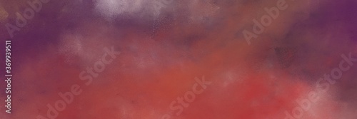 decorative abstract painting background graphic with dark moderate pink and indian red colors and space for text or image. can be used as horizontal background texture