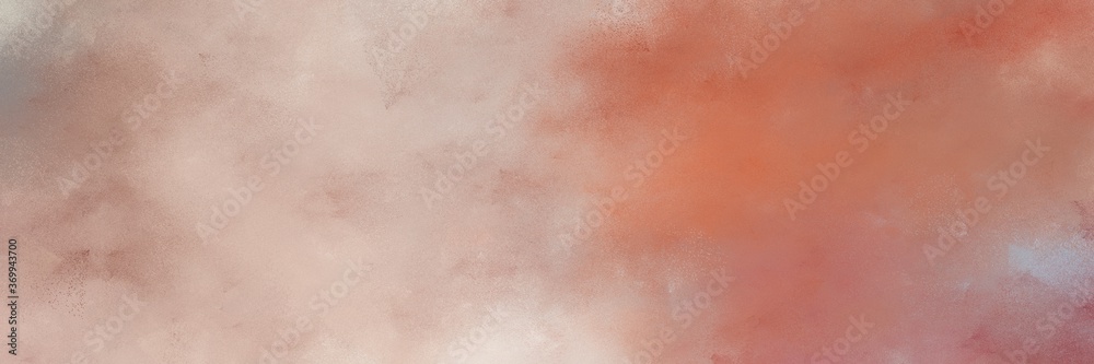 stunning abstract painting background graphic with rosy brown, indian red and baby pink colors and space for text or image. can be used as horizontal background texture