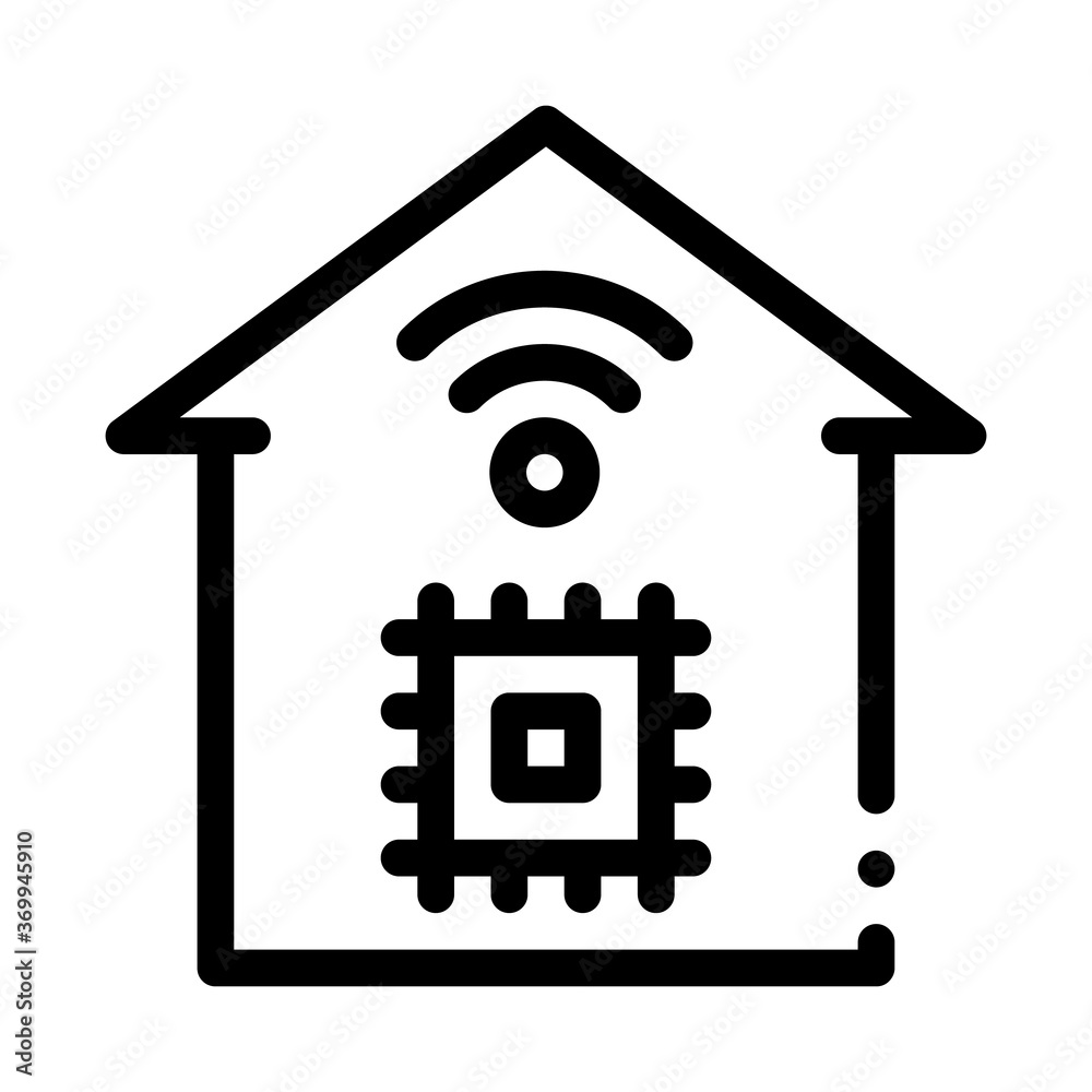 smart house phone app icon vector. smart house phone app sign. isolated contour symbol illustration smart house phone app icon vector. smart house phone app sign. isolated contour symbol illustration