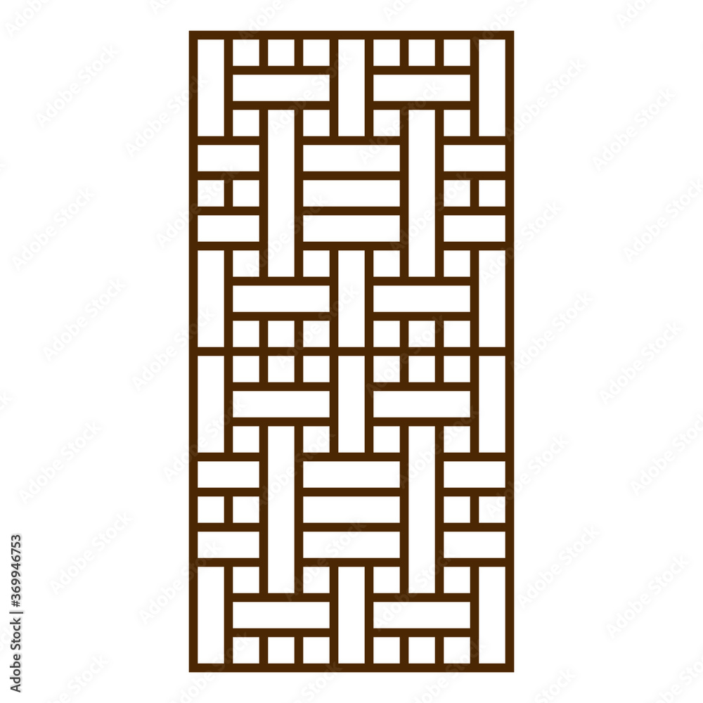 The traditional Window,door,wall,and fence on white background. Vector illustration The traditional Window,door,wall,and fence on white background. Vector illustration