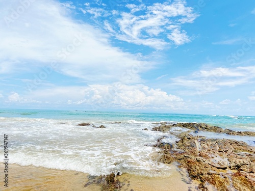 beach and sea