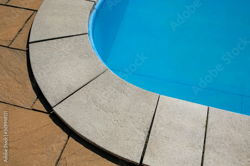 edge of swimming pool