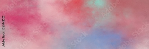 beautiful abstract painting background texture with rosy brown, light slate gray and moderate pink colors and space for text or image. can be used as postcard or poster © Eigens