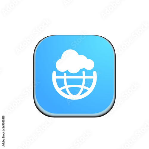 Global Warming -  Button
