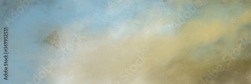 beautiful abstract painting background graphic with dark gray and dark khaki colors and space for text or image. can be used as postcard or poster