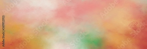 beautiful vintage abstract painted background with tan, baby pink and peru colors and space for text or image. can be used as horizontal background texture