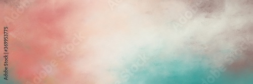 beautiful abstract painting background texture with pastel gray, cadet blue and rosy brown colors and space for text or image. can be used as horizontal background graphic
