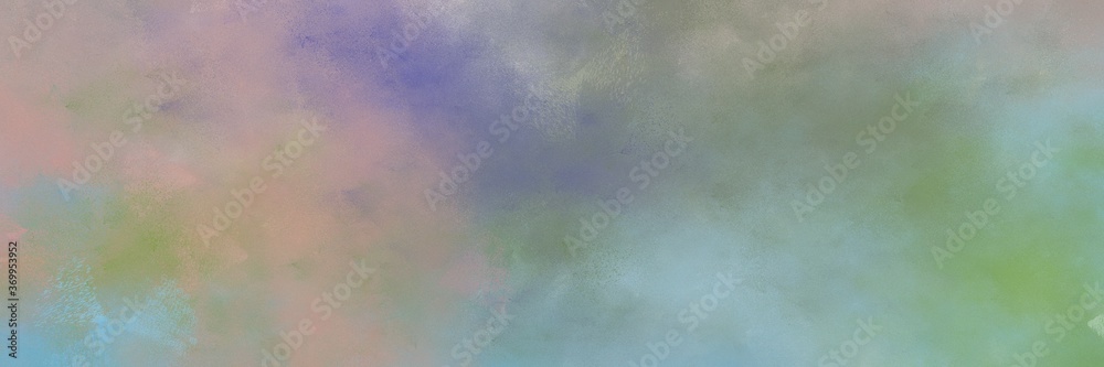 decorative abstract painting background texture with light slate gray, rosy brown and pastel blue colors and space for text or image. can be used as postcard or poster
