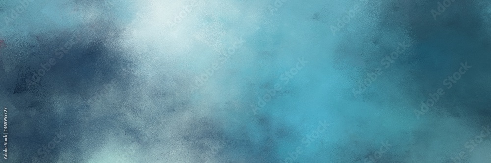 stunning blue chill and powder blue colored vintage abstract painted background with space for text or image. can be used as horizontal header or banner orientation