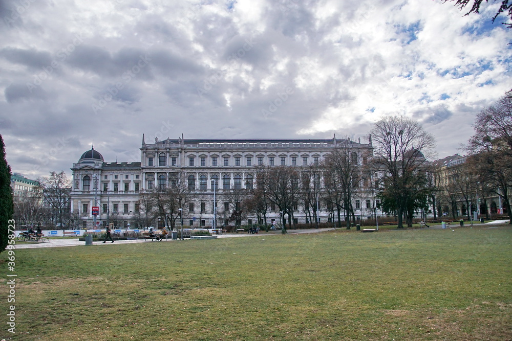 SigmundFreud Park in Vienna Austria. In 1961 the park in Alser was