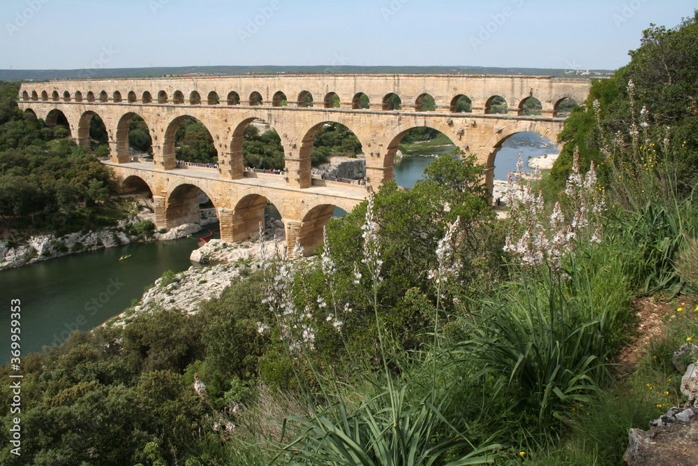 tourisme au pont du Gard