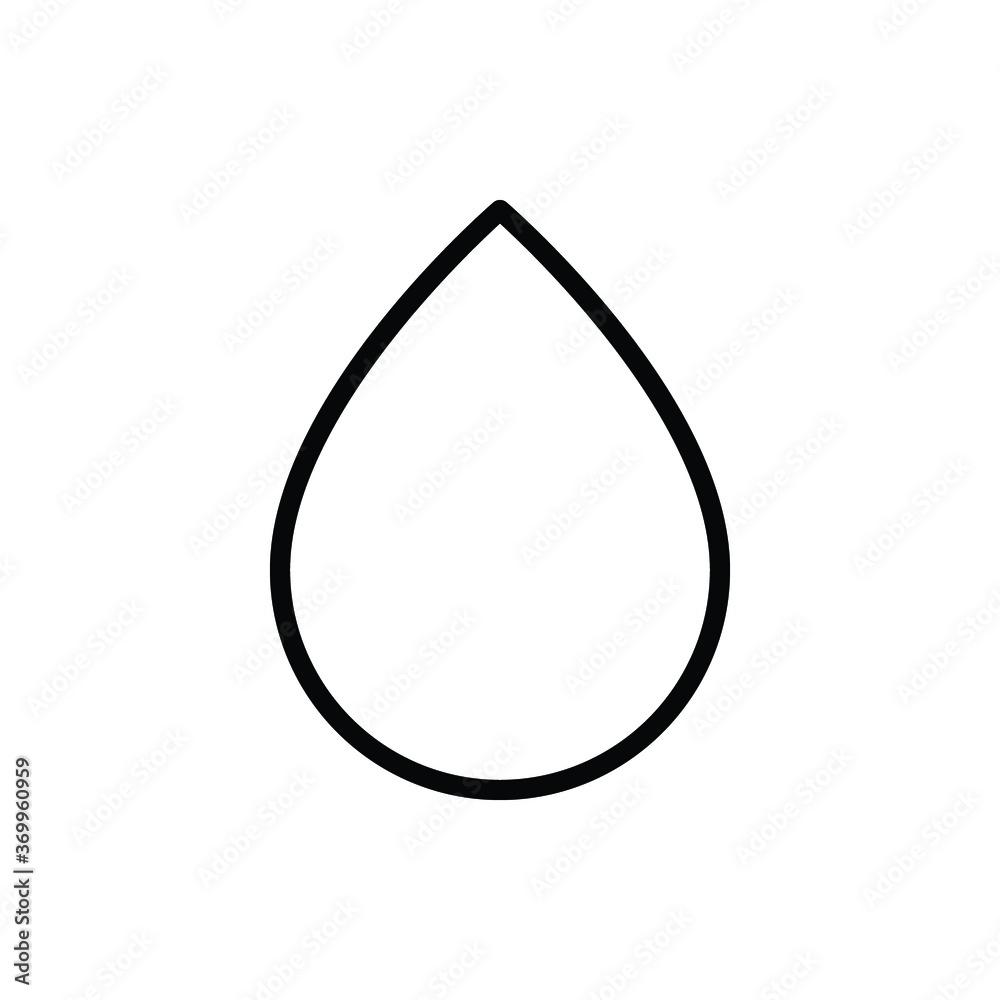 Water, Drop Icon Logo Vector Isolated. Nature and Weather Icon Set. Editable Stroke and Pixel Perfect. Water, Drop Icon Logo Vector Isolated. Nature and Weather Icon Set. Editable Stroke and Pixel Perfect.