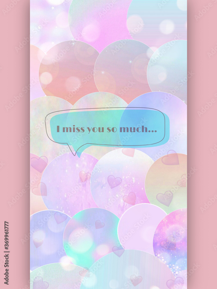 pink background with blue flowers