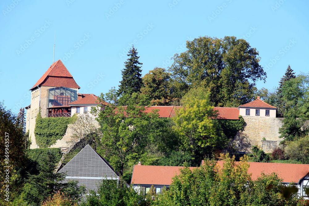 Außenring der Festgung Creuzburg , Thueringen, Deutschlöand, Europa