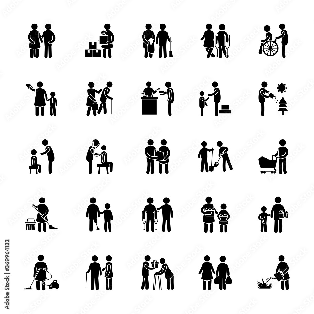 Community Service Icons Community Service Icons