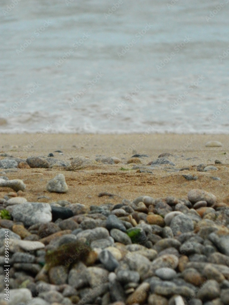 stones on the beach