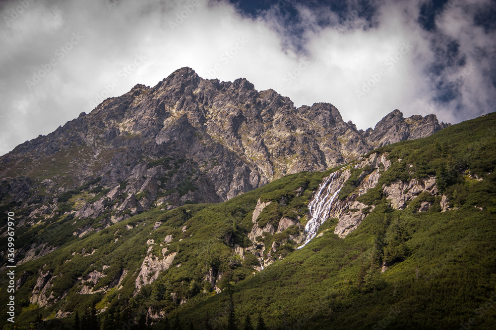 Tatras Mountains peaks.