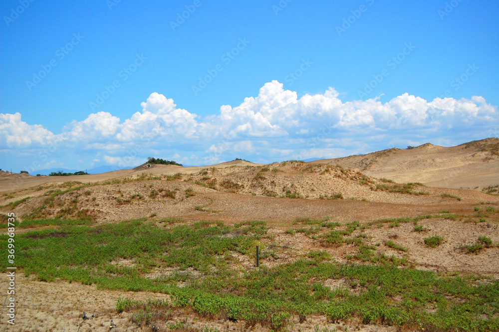 Paoay sand dunes in Laoag City, Ilocos Norte, Philippines