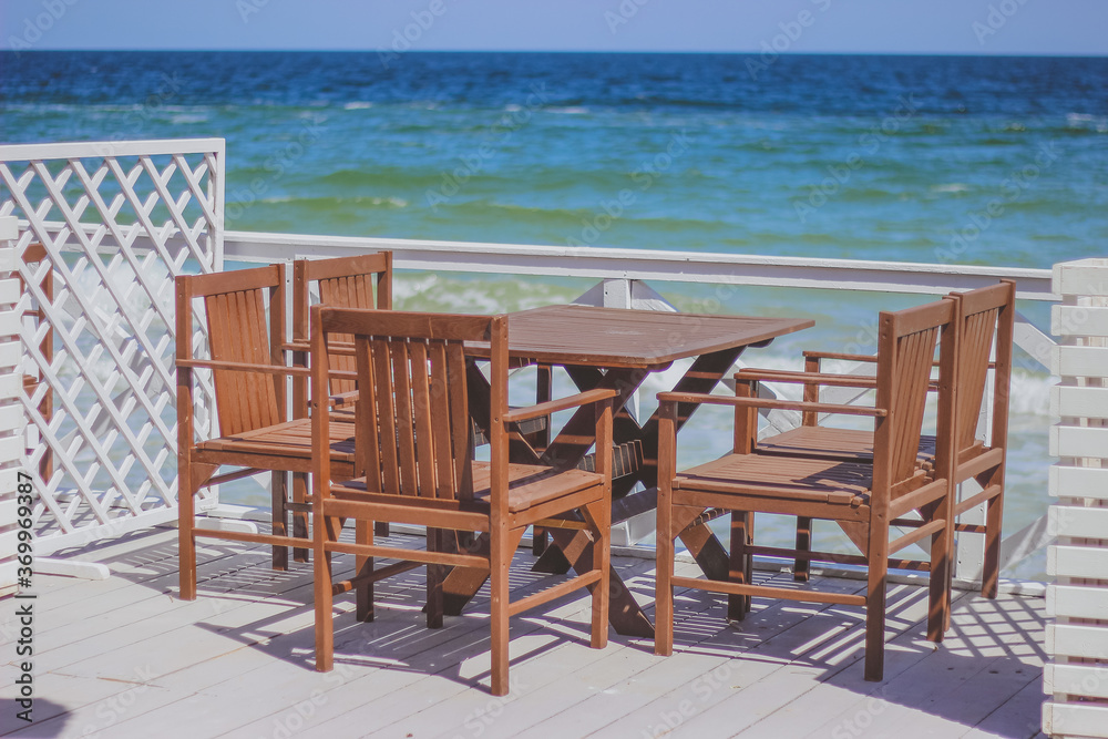 cafe on the beach