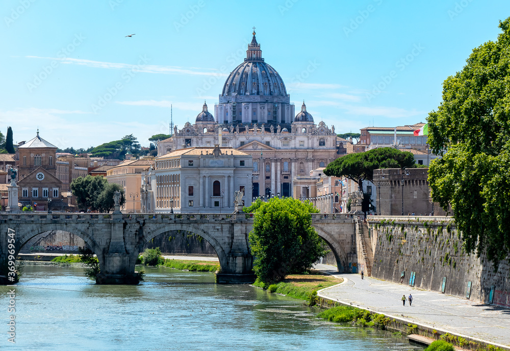 Vaticano e Ponte Vittorio Emmanuel ii