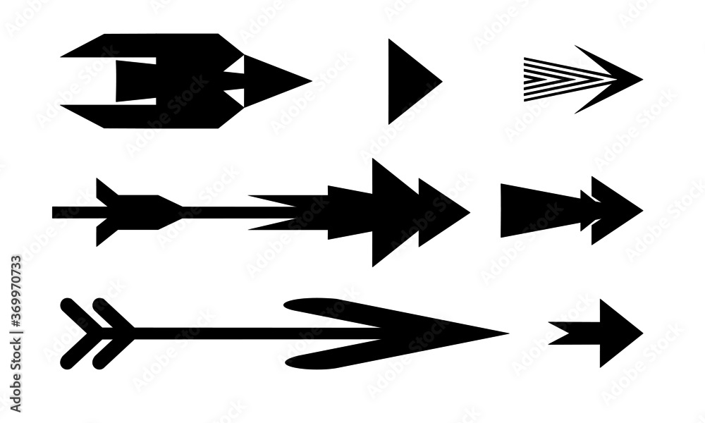 Set of black vector arrow.arrow vector illustration and colection.arrows vector icon. Set of black vector arrow.arrow vector illustration and colection.arrows vector icon.