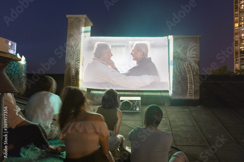 Party at the rooftop