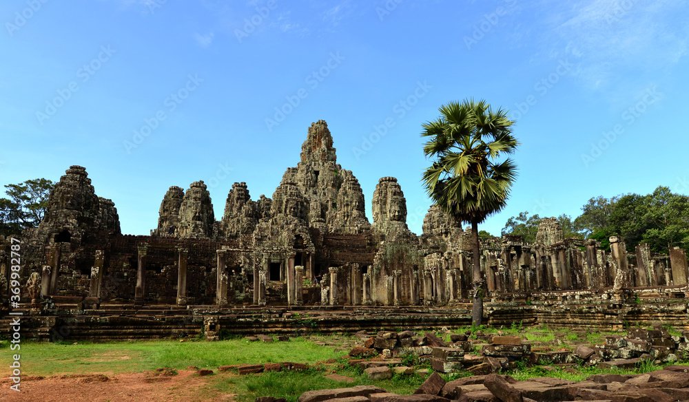 Temples of Angkor. Bayon Temple. Cambodia Temples of Angkor. Bayon Temple. Cambodia
