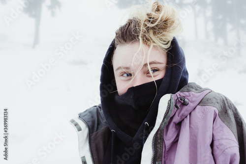 Cold and Blustery Winter Day