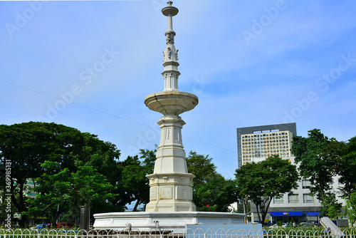 Fuente Osmena Park water fountain in Cebu, Philippines