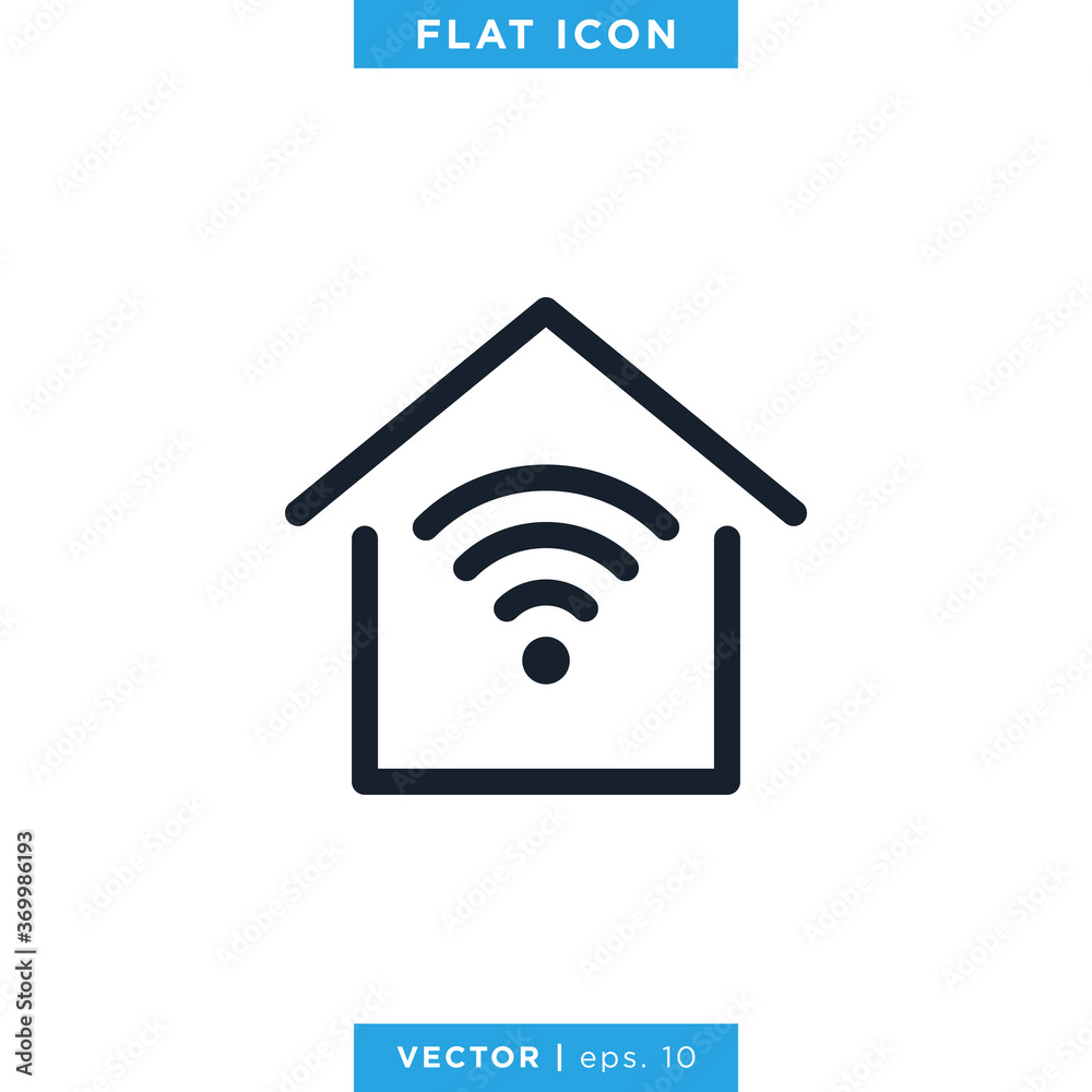 Smart Home Outline Icon Vector Design Template. Editable Vector eps 10. Smart Home Outline Icon Vector Design Template. Editable Vector eps 10.