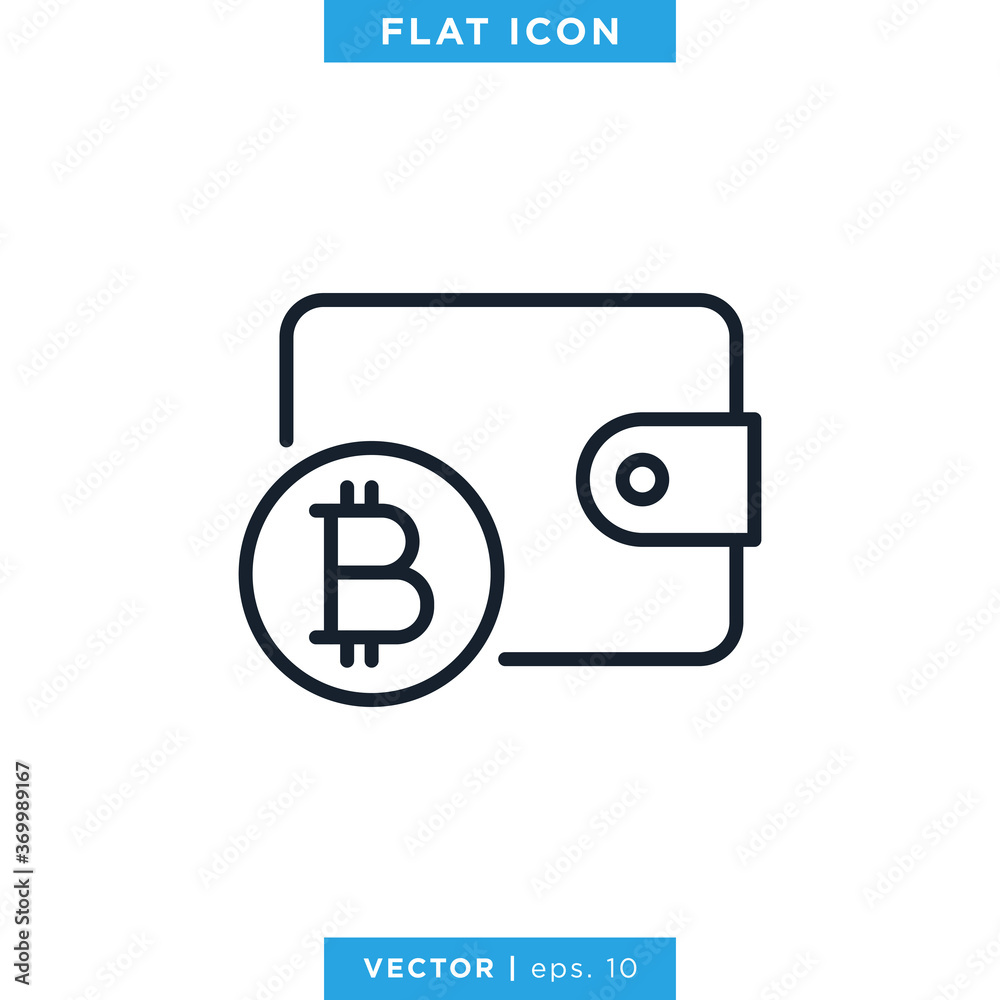 Digital Wallet Icon Vector Design Template. Editable Stroke. Digital Wallet Icon Vector Design Template. Editable Stroke.