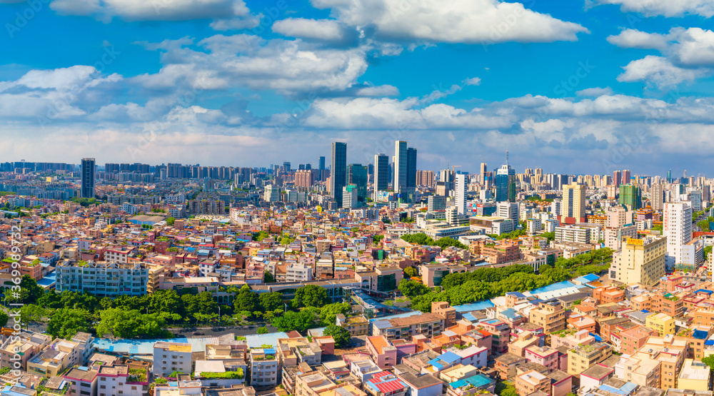 City Scenery of Foshan City, Guangdong Province, China