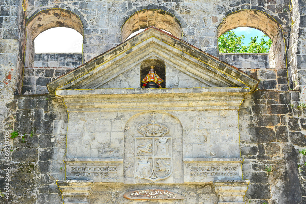 Fort San Pedro facade in Cebu, Philippines