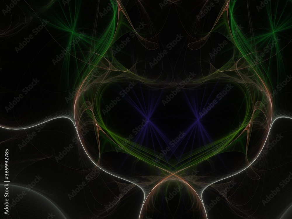 Fototapeta premium Imaginatory fractal background Image